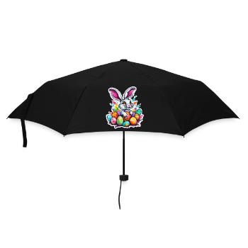 Easter Bunny / Easter / Eggs / Holidays / Easter - Umbrella (small) - black - Front