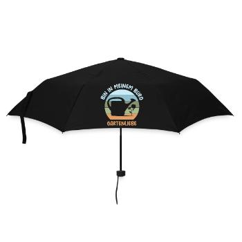 Jardin J’aime Mon Bureau Dictons Drôles Jardinier - Parapluie standard - noir - Devant