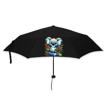 Koala - Parapluie standard - noir - Devant