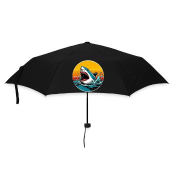 Shark - Umbrella (small) - black - Front