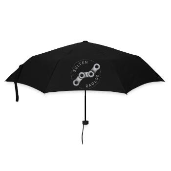 selten radlos fahrrad shirt radsport 3d beton - Regenschirm (klein) - Schwarz - Vorne