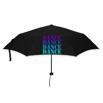 Tanzen - Regenschirm (klein) - Schwarz - Vorne