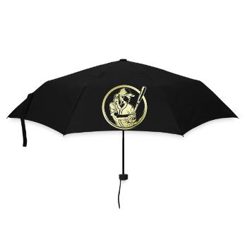 Baseball Silhouette - Parapluie standard - noir - Devant
