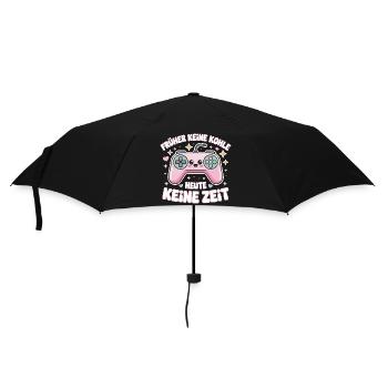 Motif de slogan rétro GamePad Design - Parapluie standard - noir - Devant