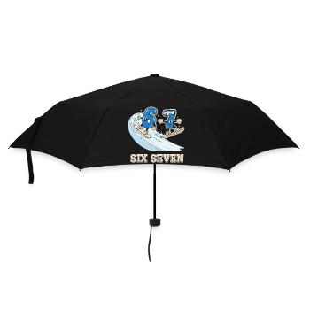 67 Six Seven Snowboardeurs Sports d’hiver - Parapluie standard - noir - Devant
