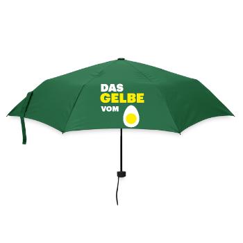 Chicken Fans - Rooster - Rooster - Egg yolk - Umbrella (small) - bottlegreen - Front
