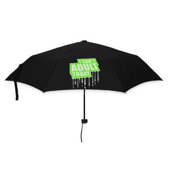 Je ne peux pas parler d’adulte aujourd’hui Drôle de Dicton-Adulte Logo - Parapluie standard - noir - Devant