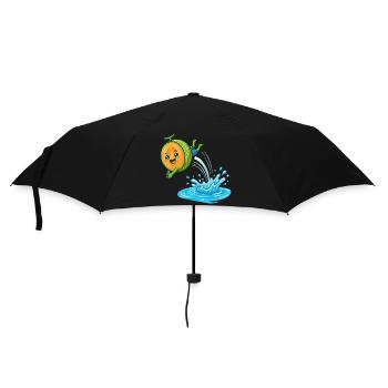 Éclaboussures de pastèque, ambiances de piscine d’été, mesdames - Parapluie standard - noir - Devant