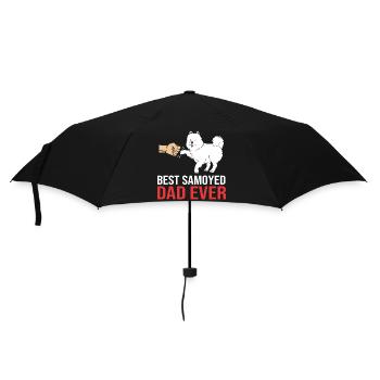 Samoyed - Umbrella (small) - black - Front