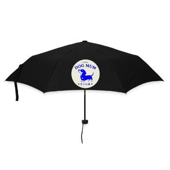 Young Dog Mom Club Logo - Umbrella (small) - black - Front