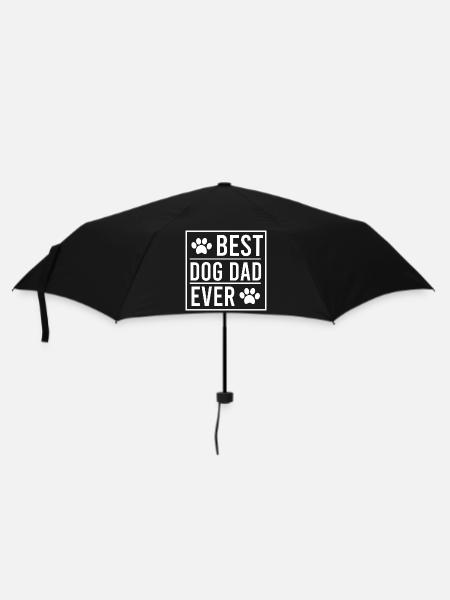 best dog dad ever - Umbrella (small) - black