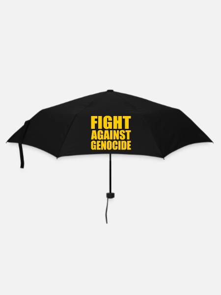 Fight against genocide - Umbrella (small) - black
