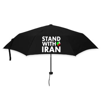Stand with iran - Parapluie standard - noir - Devant
