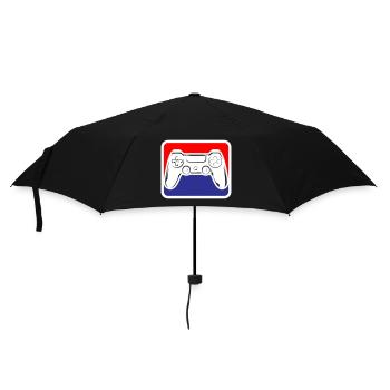 Gaming Gamepad Logo | Colors can be changed - Umbrella (small) - black - Front