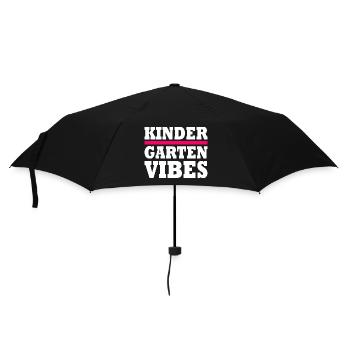 kindergarten vibes - Parapluie standard - noir - Devant