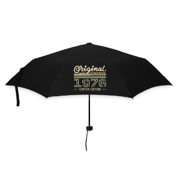 1976 Retro Birthday 1976 Original 1976 Vintage - Umbrella (small) - black - Front