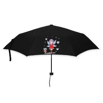 Fée de Noël - Parapluie standard - noir - Devant