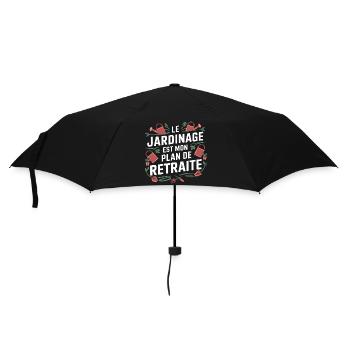 Retirement Plan - Umbrella (small) - black - Front
