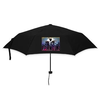 Parkour Freerunner Traceur Le Parcour parkourshirt - Umbrella (small) - black - Front