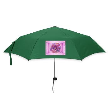 Seelenessenz - April 2026 - Sonja von Staden - Regenschirm (klein) - Flaschengrün - Vorne