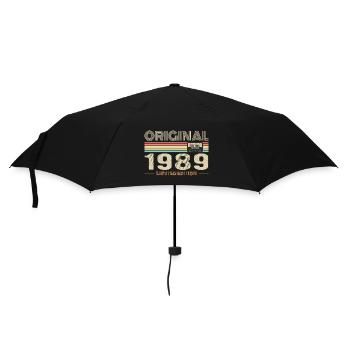 Original 1989 Vintage 1989 Anniversaire Rétro 1989 - Parapluie standard - noir - Devant