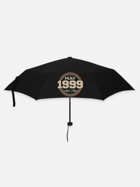 Mai 1999 Jahrgang Jahrgang Jahrgang Mai 1999 Geburtstag - Regenschirm (klein) - Schwarz