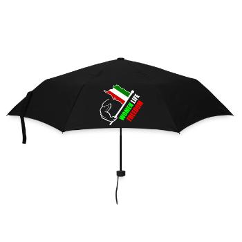 Women life freedom - Parapluie standard - noir - Devant