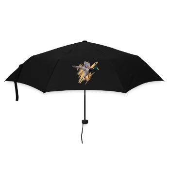 Duck - Umbrella (small) - black - Front