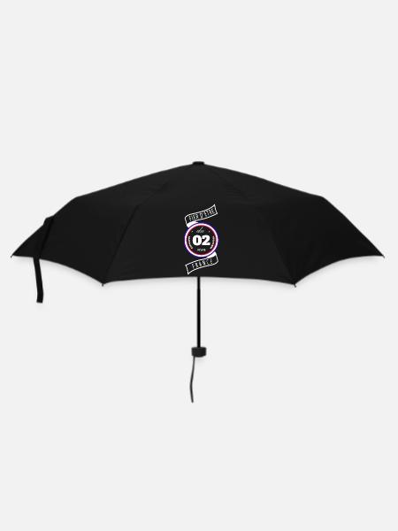 Fier D'être Du 02 Aisne France - Parapluie standard - noir