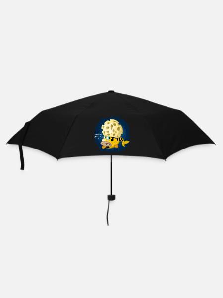 Funky fish - Umbrella (small) - black