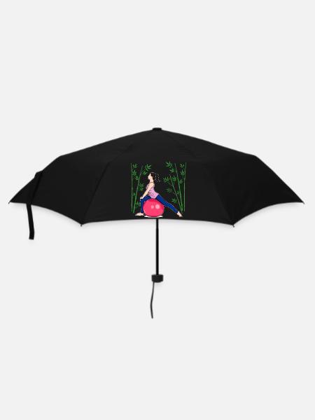 Exercices de Pilates Exercices de Fitness - Parapluie standard - noir
