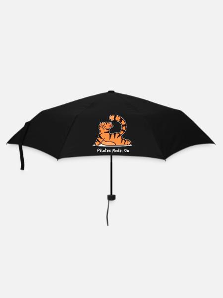Funny Cat Pilates Fitness Entraînement - Parapluie standard - noir