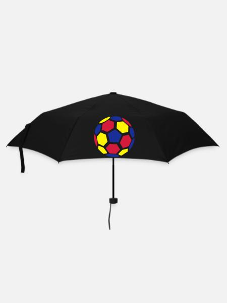 Kolumbien Ball - Regenschirm (klein) - Schwarz