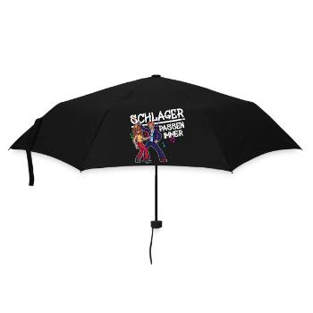 Schlager Party Célébrez La Danse Pop Party Music - Parapluie standard - noir - Devant