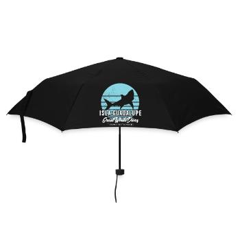 Isla Guadalupe Great White Shark Dives - Umbrella (small) - black - Front