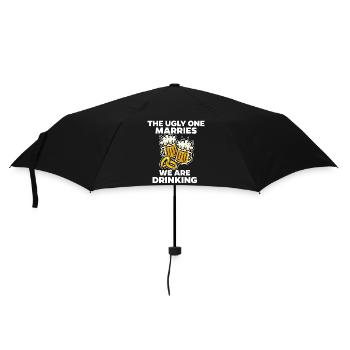 Bachelor Party Mariage Mariage Mariage Drôle - Parapluie standard - noir - Devant