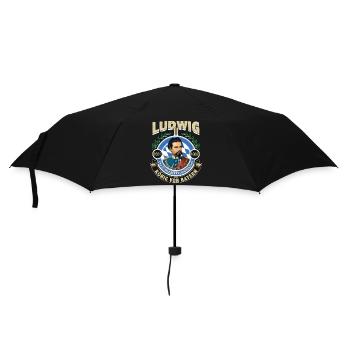 KÖNIG LUDWIG VON BAYERN - Regenschirm (klein) - Schwarz - Vorne