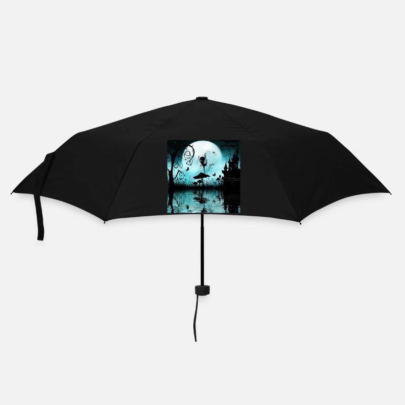 Danser la nuit, jolie fée. - Parapluie standard - noir
