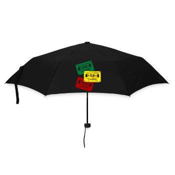 Cassette Colors Trio - Parapluie standard - noir - Devant