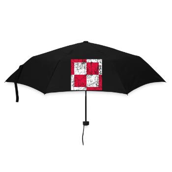 Fliegerabzeichen Polen air force roundel Poland - Umbrella (small) - black - Front