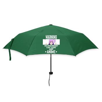 Anime - Parapluie standard - vert bouteille - Devant