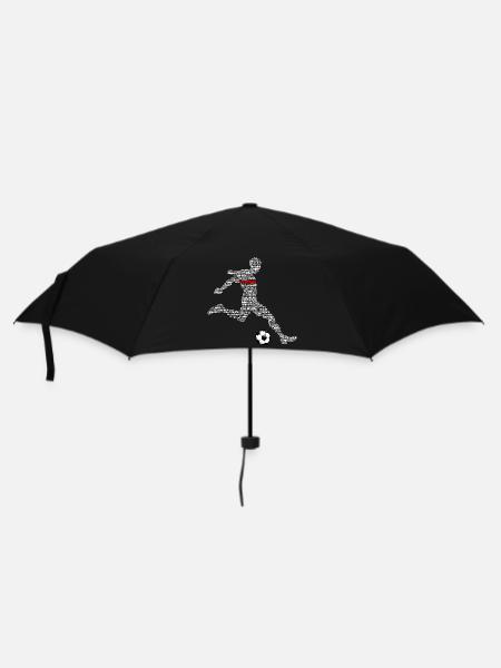 Football Footballer Football player Football match - Umbrella (small) - black