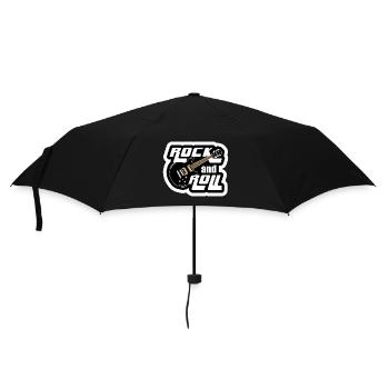 Rock'n'Roll-Musik, Musikstil, Musiker * - Regenschirm (klein) - Schwarz - Vorne