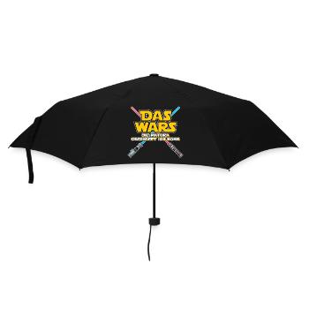 Das Wars Matura Geschafft Schulabschluss Prüfung - Regenschirm (klein) - Schwarz - Vorne