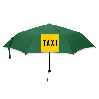 Taxi - Regenschirm (klein) - Flaschengrün - Vorne