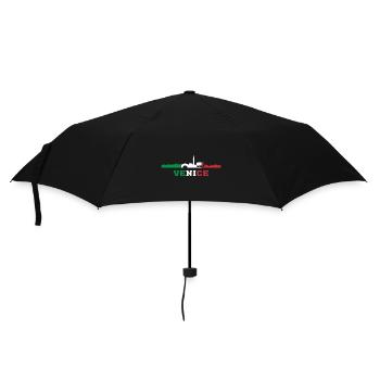 Venice City Skyline Italy Landmark, Venezia Italia - Umbrella (small) - black - Front