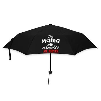 C'est meilleur avec maman | Pour le meilleur - Parapluie standard - noir - Devant