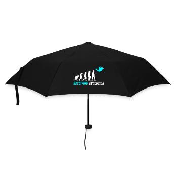 Conception d'évolution de parachute / idée cadeau - Parapluie standard - noir - Devant