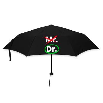 Doctor Doctor Specialist Statement Emergency Doctor Statement - Umbrella (small) - black - Front