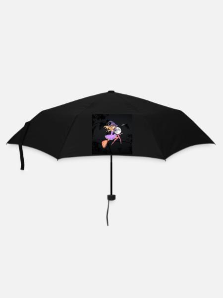 Witch - Umbrella (small) - black